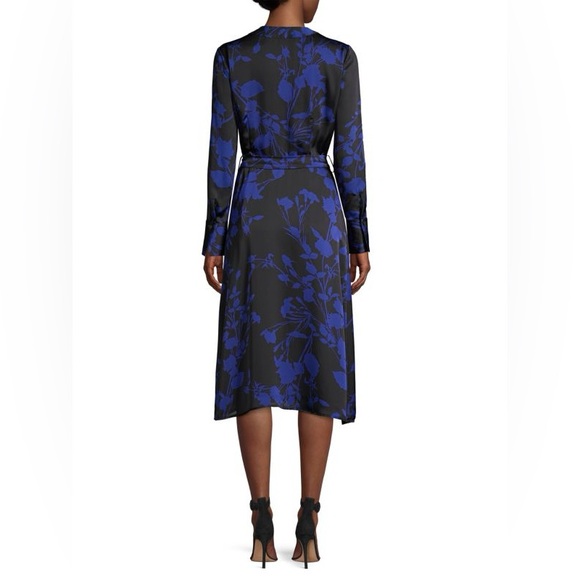 EQUIPMENT Cherylene Floral Wrap Dress - Picture 2 of 8